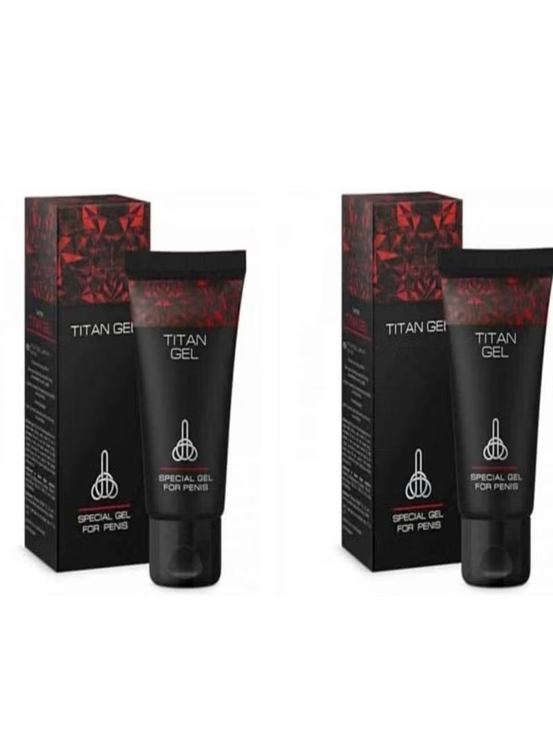 Titan Gel Red, 2 Original Pieces, 50ml